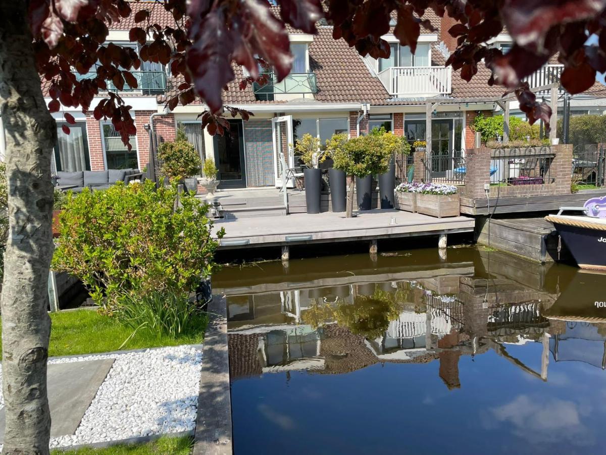 Guesthouse Bednboot Met Terras Aan Het Water Rijpwetering Eksteriør billede