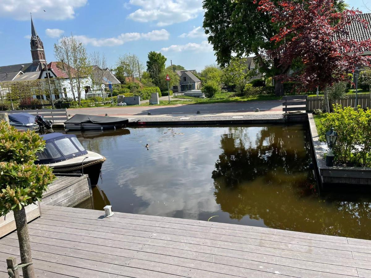 Guesthouse Bednboot Met Terras Aan Het Water Rijpwetering Eksteriør billede