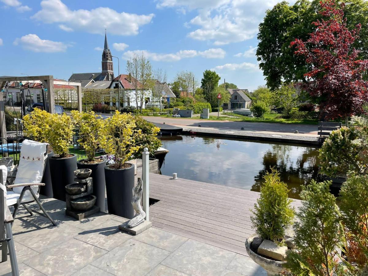 Guesthouse Bednboot Met Terras Aan Het Water Rijpwetering Eksteriør billede