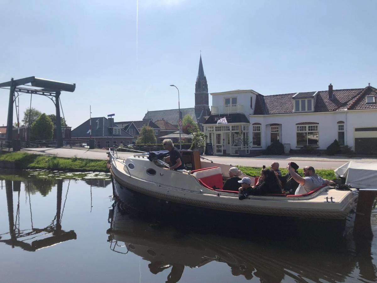 Guesthouse Bednboot Met Terras Aan Het Water Rijpwetering Eksteriør billede